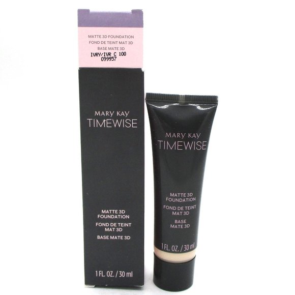 Mary Kay | Makeup | Mary Kay Timewise Matte 3d Foundation Ivory C 0 ...